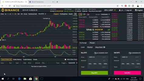 How To Trade Using Binance Tutorial Youtube