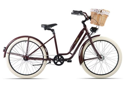 Beachcruiser Classic Damen, 26 Zoll, Shimano 7-Gang, rot, »Claire ...