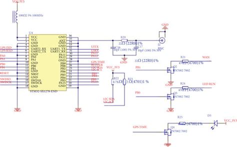 Schematic diagram of LoRa RF module. | Download Scientific Diagram