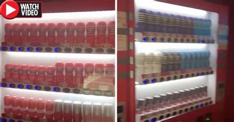 World S First Sex Toy Vending Machine Selling Fake Vaginas To Lads 24 7 Unveiled In Clip