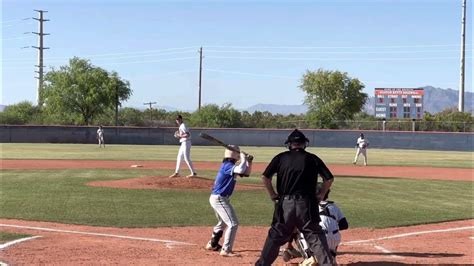 Jordan Touhey Poston Butte Playoff Win 2 0 Vs Thunderbird Complete