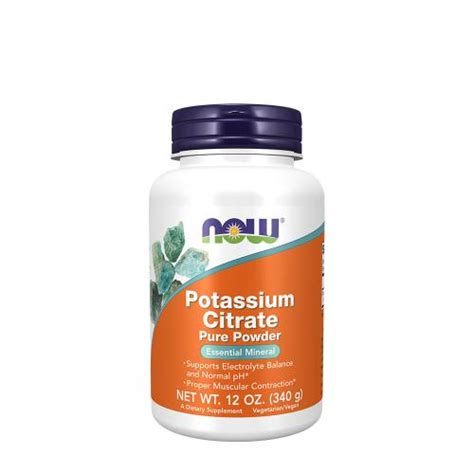 Now Foods Potassium Citrate Powder 354 Ml