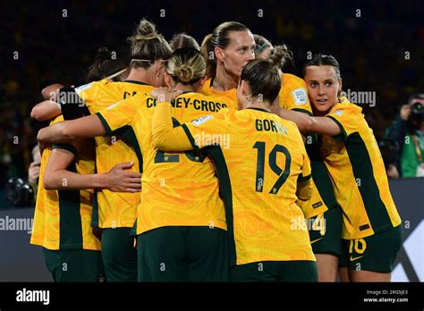 Sydney, Australia. 07th Aug, 2023. Australia women soccer team players ...