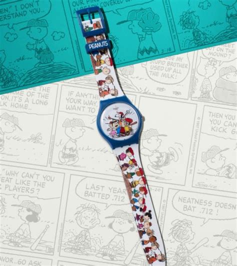 Swatch X Peanuts Orologi Charlie Brown Snoopy Lucy Collezione