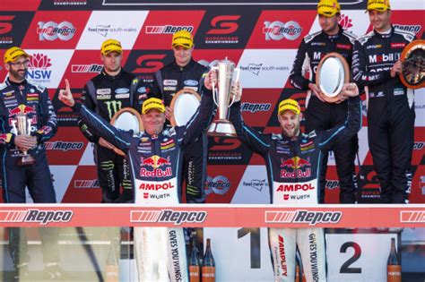 Bathurst 1000 2022 Shane Van Gisbergen Garth Tander Win In Holden