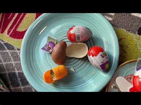Kinder (киндер) яйца,распаковка ,#врекомендации - YouTube