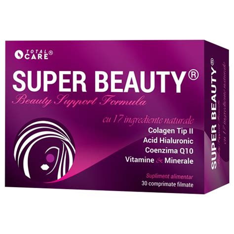 Super Beauty Colagen Pentru Par Unghii Si Piele Ha Q10