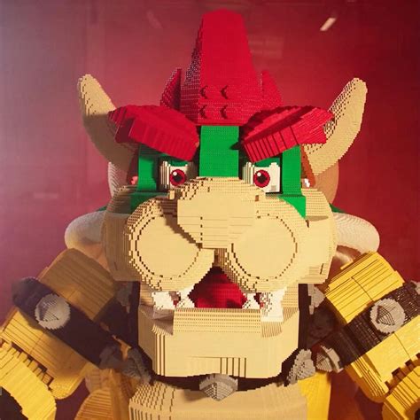 LEGO Super Mario The Mighty Bowser Gets Blown Up To Become A 4-meter ...