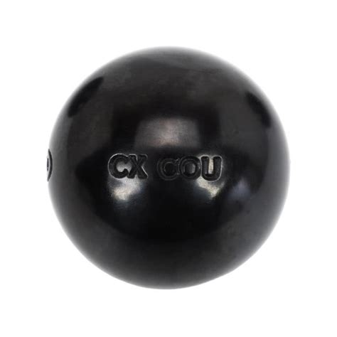 Boules de pétanque Cx cou noire 75mm Obut 690g Noir Cdiscount Sport