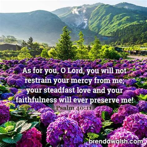 The Lords Preservation Brenda Walsh Scripture Images