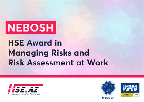 Nebosh Hse Award In Managing Risks And Risk Assessment At Work