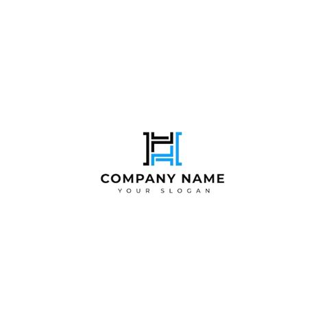 Premium Vector Modern Letter H Logo Vector Design Template