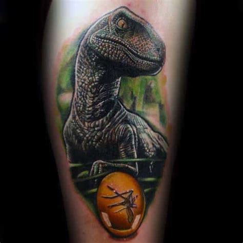 50 Jurassic Park Tattoo Designs For Men Dinosaur Ink Ideas