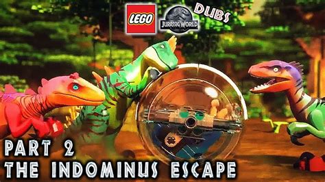 If Dinosaurs In Lego Jurassic World The Indominus Rex Escape Could Talk Part 2 Youtube