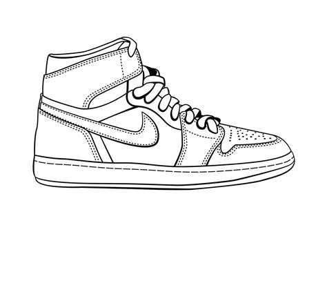 Coloriage Nike à imprimer