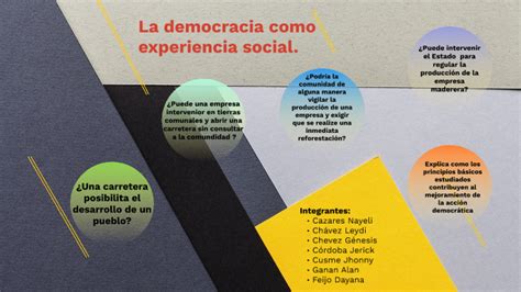 La Democracia Como Experiencia Social Nc By Alexander Gomez On Prezi