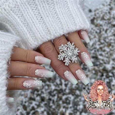 Get Inspired By These Chic White Winter Nails Featuring Frosty White