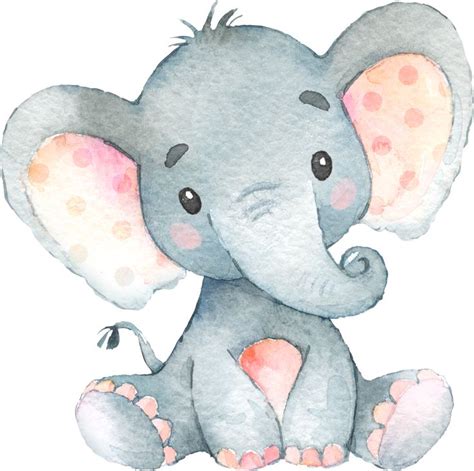 Pin en AA PnG Ducha de bebé elefante Animales bebés Boy baby shower