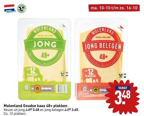 Molenland Goudse Kaas 48 Plakken Aanbieding Bij ALDI 1Folders Nl