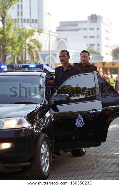 Kuantan Malaysia Aug Bodyguard Tengku Mahkota Stock Photo