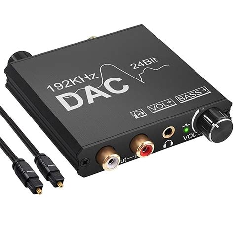 Prozor Khz Digital To Analog Audio Converter Dac With Bass Volume