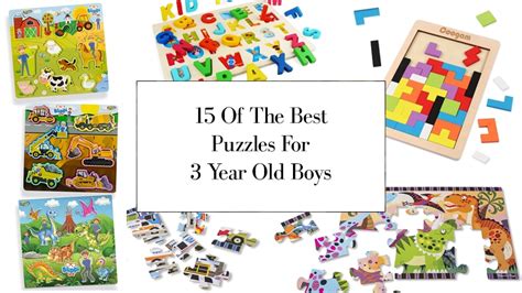 15 Of The Best Puzzles For 3 Year Old Boys - Kids Love WHAT