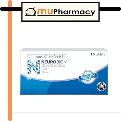 New Packing Neurobion Vitamin B B B S Lazada