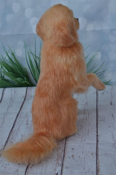 Needle Felted Golden Retriever Realistic Sculpture Of Your Pet Etsy