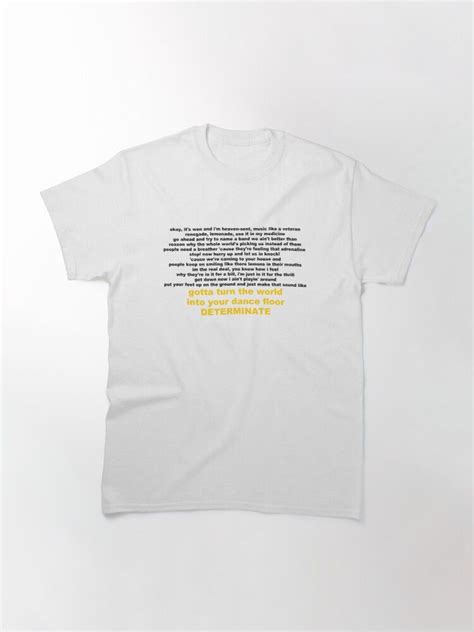 Lemonade Mouth Determinate Rap T Shirt By Rachelmp114 Redbubble