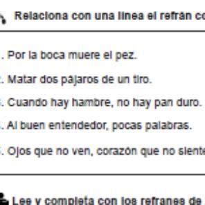 Significado del refrán cuando hay hambre no hay pan duro Ayuda xd