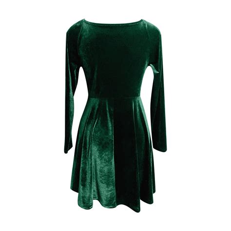 Womens Wrap V Neck Long Sleeve Velvet Party Mini Bodycon Ruched