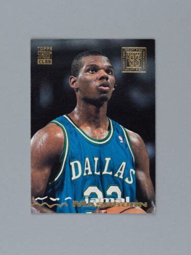 Topps Stadium Club Draft Pick Jamal Mashburn Rc Nm Ebay