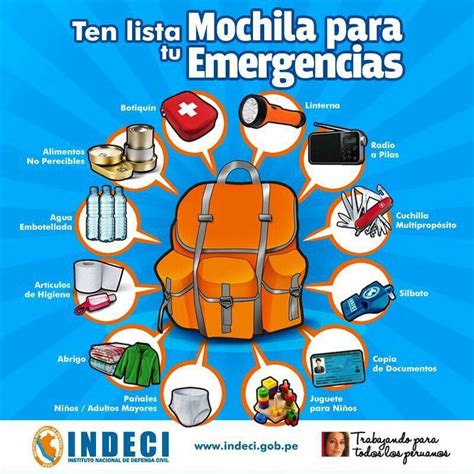 Hba Noticias Sepa C Mo Preparar La Mochila De Emergencia Para