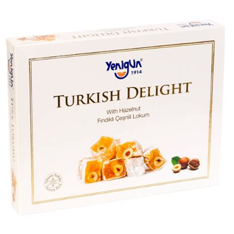 Turkish Delight With Hazelnut