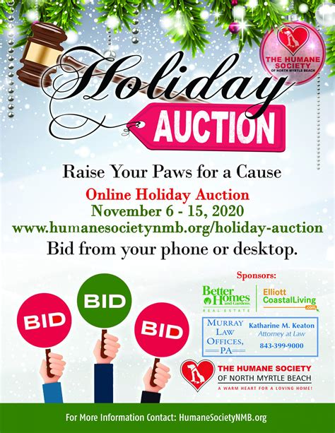 Silent Auction Flyer Ideas