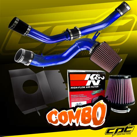 K N Air Filter CPT Cold Air Intake System Blue 08 15 Mitsubishi