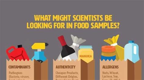 Targeted And Untargeted Food Screening Infographic Technology Networks