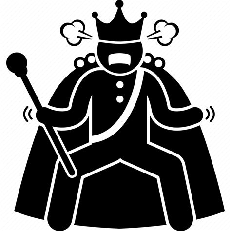 Angry King Icon Download On Iconfinder On Iconfinder