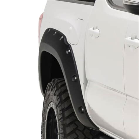 TrailFX Pocket Smooth Black Fender Flares Set Of 4 Toyota Tacoma