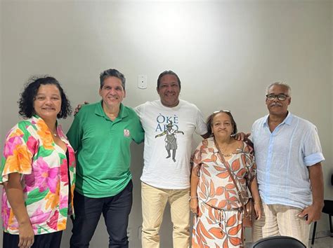 CTB Bahia Dirigentes Da CTB Visitam Presidente E Tesoureira Do Sinpojud