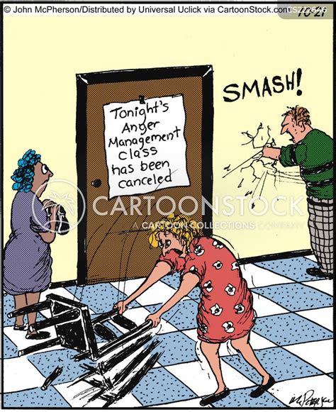 Anger Management Cartoons And Comics Funny Pictures From Cartoonstock