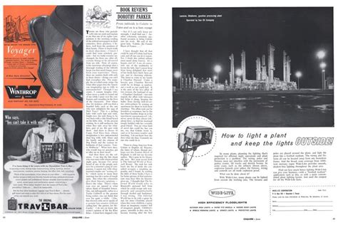 Advertisements Esquire June 1961