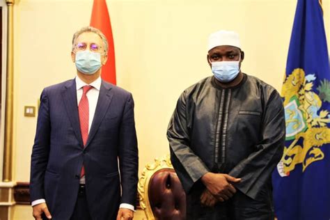 President Barrow Receives More Diplomats And Messages From World