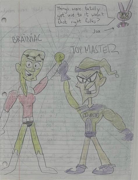 Teaming Up With Brainiac And Toy Master By Grumpycaddy 1941 On Deviantart