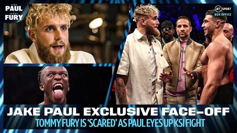 Jake Paul believes Tommy Fury is 'scared' as he eyes up end of year KSI ...