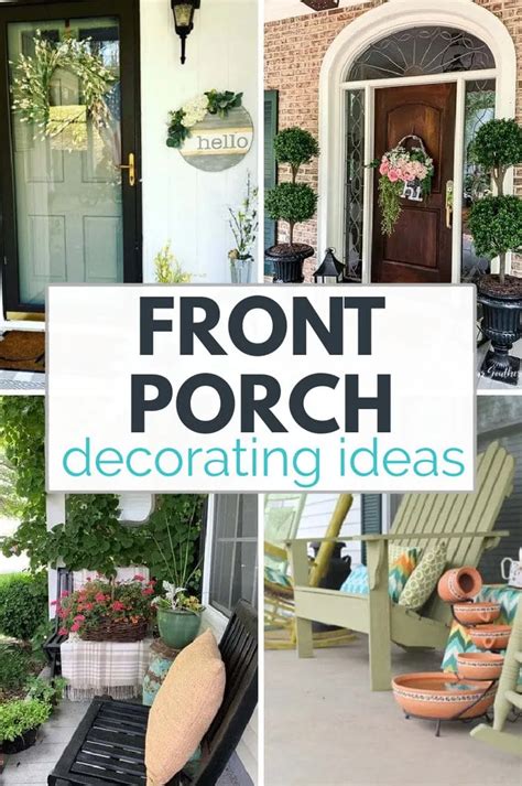 19 Beautiful And Affordable Front Porch Decorating Ideas