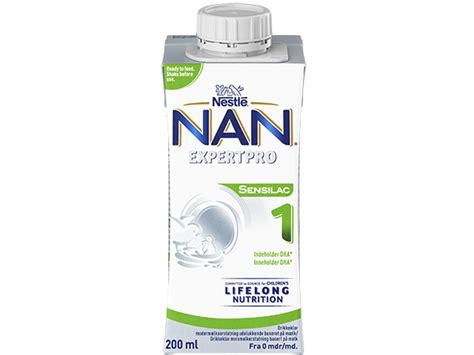 Nestlé NAN PRO 1 drikkeklar morsmelkerstatning 200ml tetra for spedbarn ...