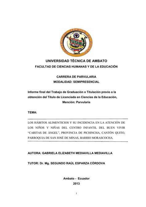 Repositorio Universidad T Cnica De Ambato