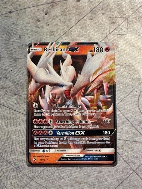 Reshiram Gx Dragon Majesty 1170 En Kaufen Auf Ricardo