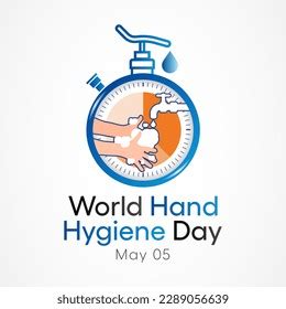 World Hand Hygiene Day Observed Every Stock Vector Royalty Free